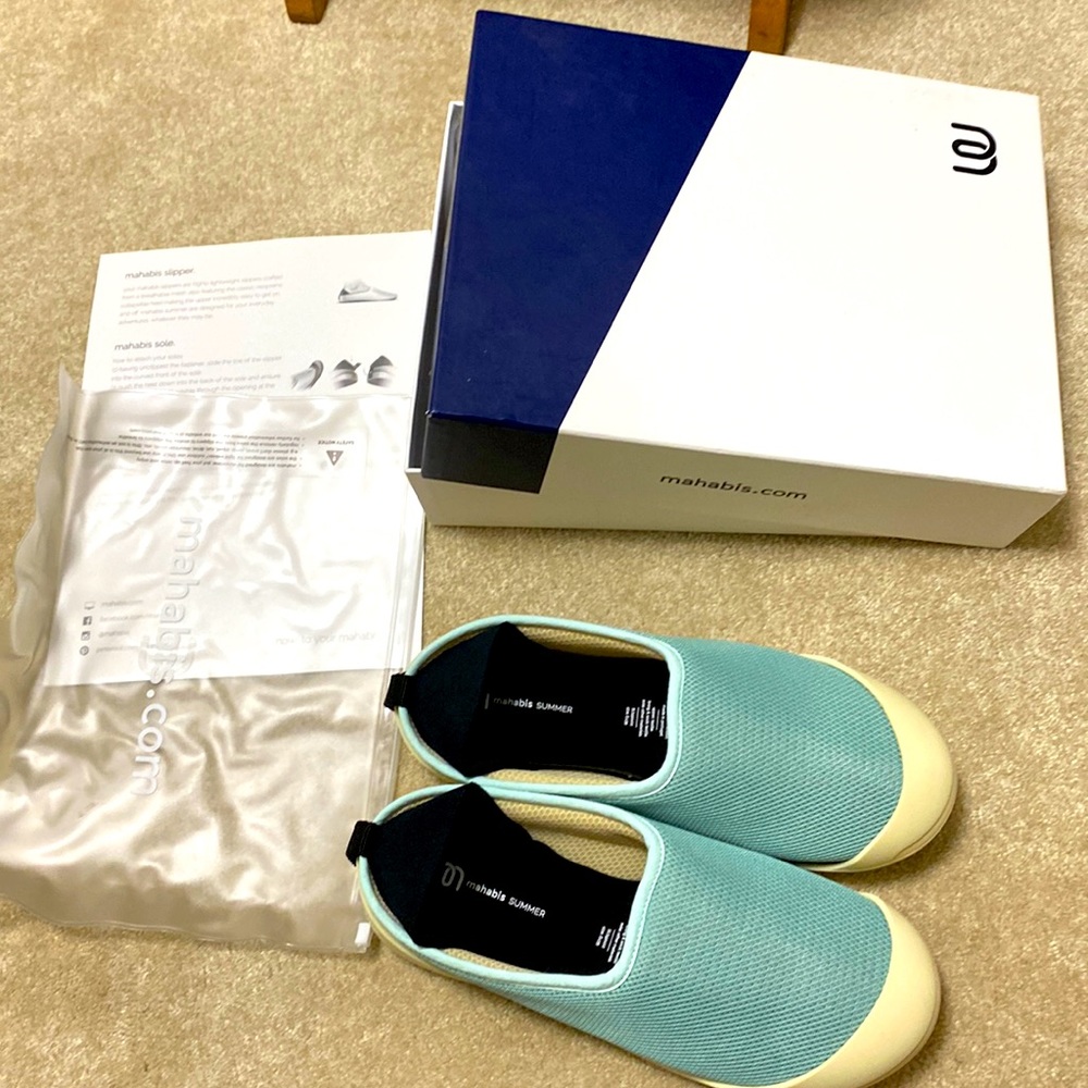 NIB Mahabis summer size 39 slippers